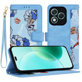 Husa de protectie Techsuit FlipCraft compatibil cu Honor 400 Lite, Vibrant Blue