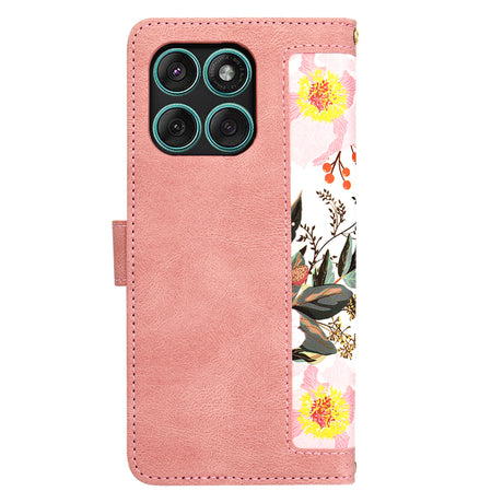 Husa de protectie Techsuit FlipCraft compatibil cu Motorola Edge 60 / Edge 60 Fusion, Sweetheart Pink