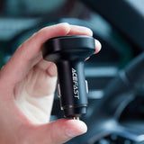 Incarcator Acefast Car (B9), 2x USB, Type-C, Fast Charging, 66W, PD3.0, QC4+, Zinc Alloy, Negru