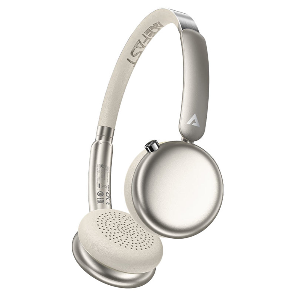 Casti Acefast Wireless Headset (H8), Type-C, Bluetooth 5.4, ANC Mode, Hybrid Noise Reduction, 500mAh, Professional HiFi, Auriu