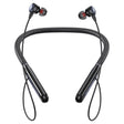 Casti Acefast Bluetooth Earphones (N5), Behind the Head, Neckband, Bluetooth 5.4, LED Display, IPX4, 200mAh, Negru