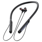 Casti Acefast Bluetooth Earphones (N5), Behind the Head, Neckband, Bluetooth 5.4, LED Display, IPX4, 200mAh, Negru