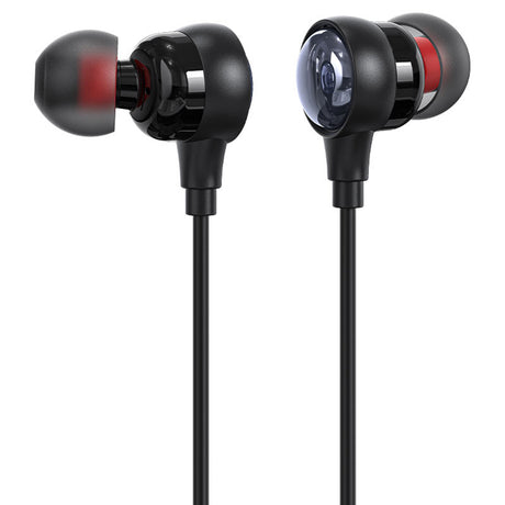 Casti Acefast Bluetooth Earphones (N5), Behind the Head, Neckband, Bluetooth 5.4, LED Display, IPX4, 200mAh, Negru