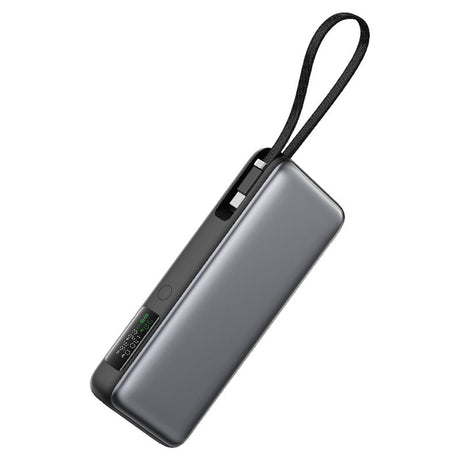 Baterie externa Acefast (M22-20000), with Cable, Type-C, 20000mAh, 74Wh, PD130W, Two-Way Fast Charging, LED Display, Negru