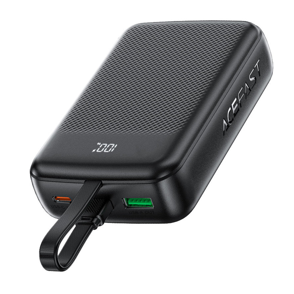 Baterie externa Acefast M14-20000, 20000mAh, USB-C, PD22.5W, Negru
