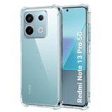 Husa de protectie Techsuit Shockproof Clear Silicone compatibil cu Xiaomi Redmi Note 13 Pro 5G / Poco X6, Transparent