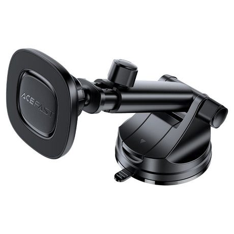 Suport Acefast (D45), for Dashboard/Windshield, Strong Magnetic Grip, Telescopic Rod, Non-Slip Pad, 4.7 - , Negru