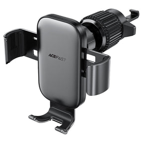 Suport Acefast Gravity (D38), for Air Vent, Stable Gravity Grip, Adjustable, Non-Slip, Universal, Metal Gray