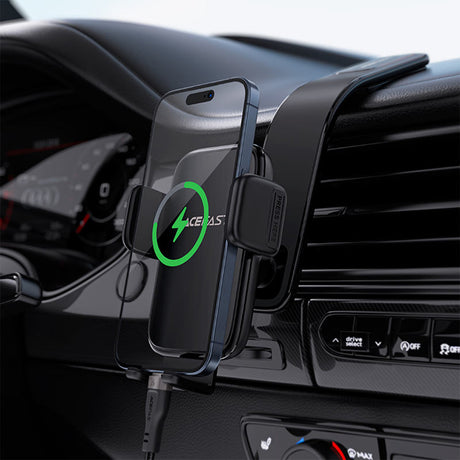 Suport Acefast (D28), for Dashboard, 360° Rotation, Multi-Angle Adjustment, Secure Fit, for 4.5 - , Negru