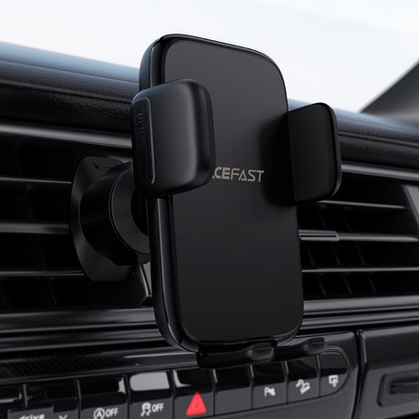 Suport Acefast (D27), for Air Vent, Free Rotation, Multi-Angle Adjustment, Lock Clip, for 4.5 - , Negru