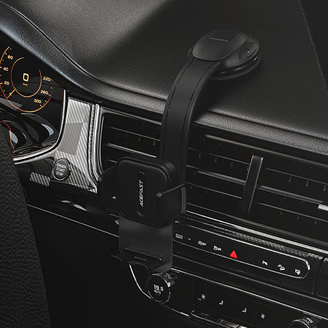 Suport Acefast (D26), for Dashboard, 360° Rotation, Multi-Angle Adjustment, Secure Fit, for 4.5 - , Negru
