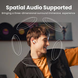 Casti Ugreen HiTune H6 Pro WS203 (35873), Bluetooth 5.3, Adaptive ANC, Spatial Sound, Hi-Res, IPX5, Alb