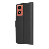 Husa de protectie Techsuit Leather Folio compatibil cu Motorola Moto G04 / Moto G04s / Moto G24 / Moto E14, Negru