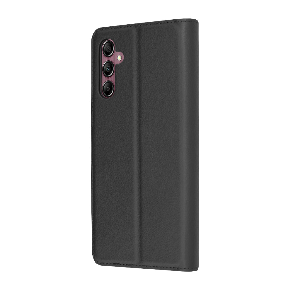 Husa de protectie Techsuit Leather Folio compatibil cu Samsung Galaxy A14 4G / A14 5G, Negru