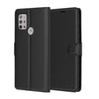 Husa de protectie Techsuit Leather Folio compatibil cu Motorola Moto G10 / Moto G20 / Moto G30, Negru