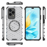 Husa de protectie Techsuit HoneyComb Shield MagSafe compatibil cu Honor 200 Lite, Alb