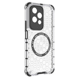 Husa de protectie Techsuit HoneyComb Shield MagSafe compatibil cu Honor 200 Lite, Alb