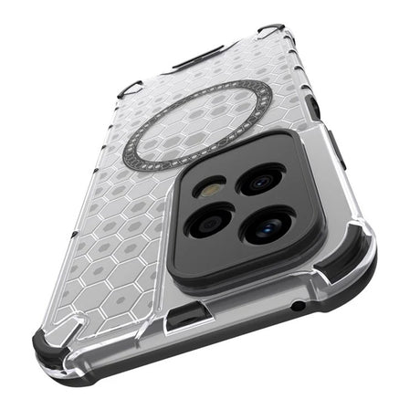 Husa de protectie Techsuit HoneyComb Shield MagSafe compatibil cu Honor 200 Lite, Negru