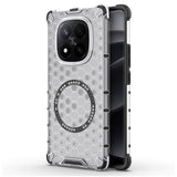Husa de protectie Techsuit HoneyComb Shield MagSafe compatibil cu Xiaomi Redmi Note 14 Pro+ 5G, Alb