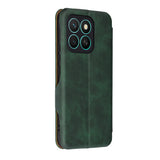 Husa de protectie Techsuit Safe Wallet Plus compatibil cu Honor X8c, Verde