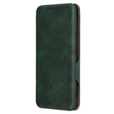 Husa de protectie Techsuit Safe Wallet Plus compatibil cu Honor X8c, Verde