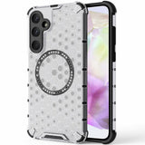 Husa de protectie Techsuit HoneyComb Shield MagSafe compatibil cu Samsung Galaxy A35 5G, Alb