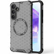Husa de protectie Techsuit HoneyComb Shield MagSafe compatibil cu Samsung Galaxy A55 5G, Negru
