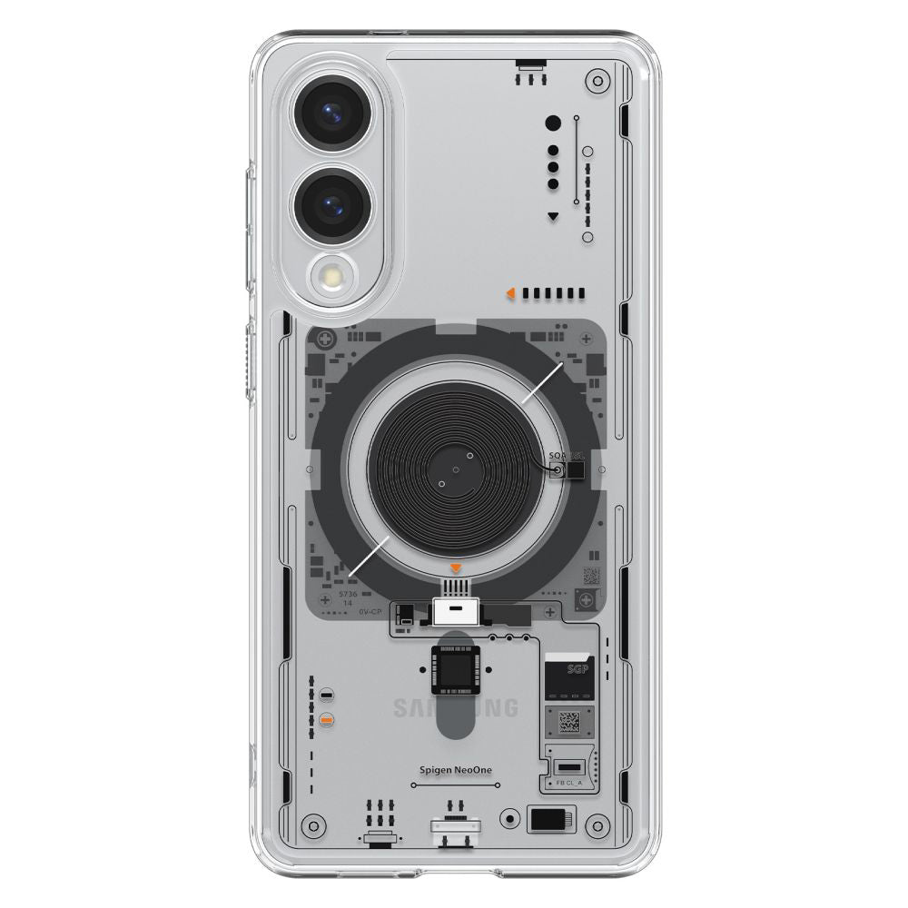 Husa de protectie Spigen Ultra Hybrid MagSafe (ACS09416) compatibil cu Samsung Galaxy S25 Edge, Neo One