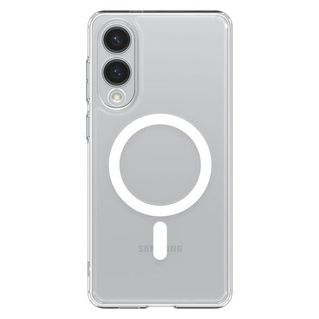 Husa de protectie Spigen Ultra Hybrid MagSafe (ACS09418) compatibil cu Samsung Galaxy S25 Edge, Transparent / White
