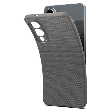 Husa de protectie Spigen Liquid Air (ACS09421) compatibil cu Samsung Galaxy S25 Edge, Marble Grey