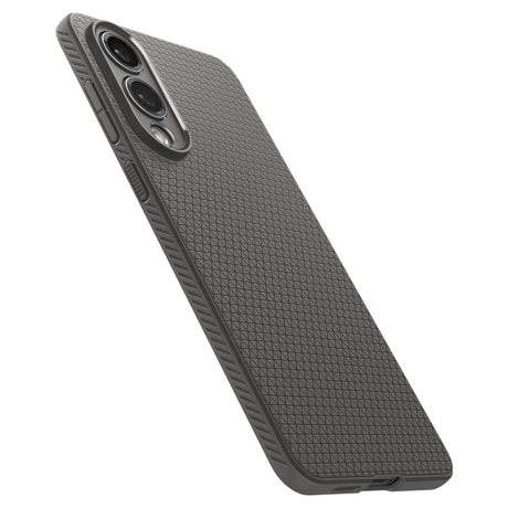 Husa de protectie Spigen Liquid Air (ACS09421) compatibil cu Samsung Galaxy S25 Edge, Marble Grey