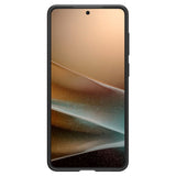 Husa de protectie Spigen Liquid Air (ACS09420) compatibil cu Samsung Galaxy S25 Edge, Negru Mat