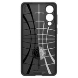 Husa de protectie Spigen Liquid Air (ACS09420) compatibil cu Samsung Galaxy S25 Edge, Negru Mat