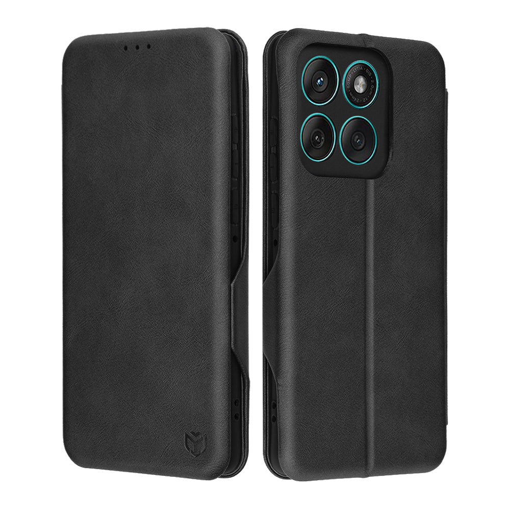 Husa de protectie Techsuit Safe Wallet Plus compatibil cu Motorola Edge 60 / Edge 60 Fusion, Negru