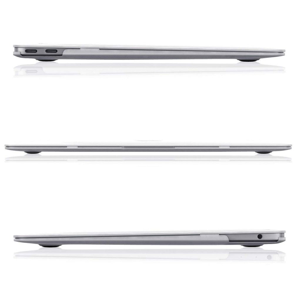 Husa de protectie MacBook Techsuit UltraShell compatibil cu MacBook Air 13" (2022 / 2024 / 2025 / 2026), Transparent Mat