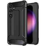 Husa de protectie Techsuit Hybrid Armor compatibil cu Samsung Galaxy S25, Negru