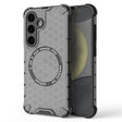 Husa de protectie Techsuit HoneyComb Shield MagSafe compatibil cu Samsung Galaxy S24, Negru
