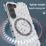 Husa de protectie Techsuit HoneyComb Shield MagSafe compatibil cu Samsung Galaxy A05, Negru
