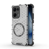 Husa de protectie Techsuit HoneyComb Shield MagSafe compatibil cu Oppo Reno13, Alb
