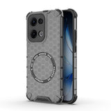 Husa de protectie Techsuit HoneyComb Shield MagSafe compatibil cu Oppo Reno13, Negru