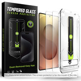 Folie de protectie Techsuit TitanGlass CrystalHD compatibil cu Samsung Galaxy S24 FE / A56 5G, Transparent