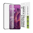 Folie de protectie Techsuit 111D Full Cover / Full Glue Glass / 3D Curved Screen compatibil cu Motorola Edge 60 Pro, Negru