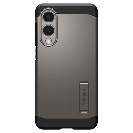 Husa de protectie Spigen Tough Armor MagSafe (ACS09423) compatibil cu Samsung Galaxy S25 Edge, Gunmetal