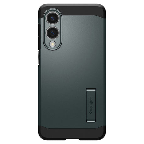 Husa de protectie Spigen Tough Armor MagSafe (ACS09424) compatibil cu Samsung Galaxy S25 Edge, Abyss Green
