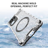 Husa de protectie Techsuit HoneyComb Shield MagSafe compatibil cu Oppo Reno13 F 4G / Reno13 F 5G / Reno13 FS 5G, Alb