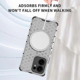 Husa de protectie Techsuit HoneyComb Shield MagSafe compatibil cu Oppo Reno13 F 4G / Reno13 F 5G / Reno13 FS 5G, Alb