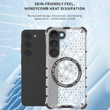 Husa de protectie Techsuit HoneyComb Shield MagSafe compatibil cu Honor 400 Lite, Alb