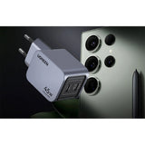 Incarcator Ugreen (35008), USB-C, 45W, QC4.0+, Gri