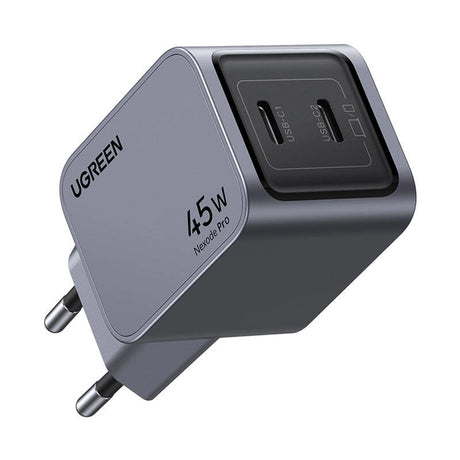 Incarcator Ugreen (35008), USB-C, 45W, QC4.0+, Gri