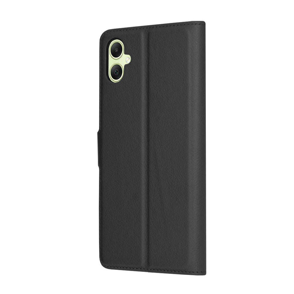 Husa de protectie Techsuit Leather Folio compatibil cu Samsung Galaxy A05, Negru